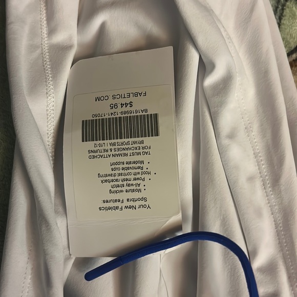 Blue and white hooded sports bar - Picture 4 of 4